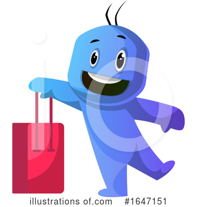 Royalty-Free (RF) Blue Man Clipart Illustration by Morphart Creations - Stock Sample #1647151
