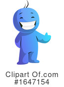 Blue Man Clipart #1647154 by Morphart Creations