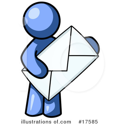 Envelope Clipart #17585 by Leo Blanchette