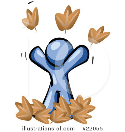 Fall Leaves Clipart #22055 by Leo Blanchette