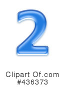 Blue Number Clipart #436373 by chrisroll
