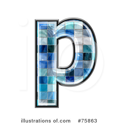 Blue Tile Symbol Clipart #75863 by chrisroll