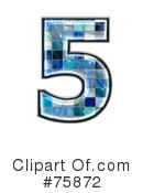 Blue Tile Symbol Clipart #75872 by chrisroll