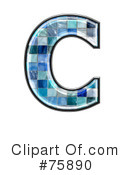 Blue Tile Symbol Clipart #75890 by chrisroll