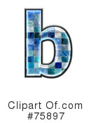Blue Tile Symbol Clipart #75897 by chrisroll