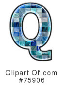 Blue Tile Symbol Clipart #75906 by chrisroll