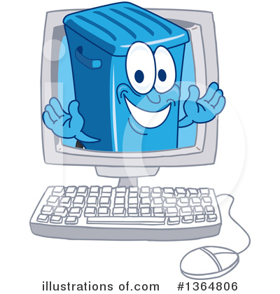 Computer Clipart #1364806 by Mascot Junction