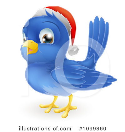 Royalty-Free (RF) Bluebird Clipart Illustration by AtStockIllustration - Stock Sample #1099860