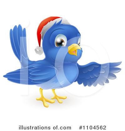 Royalty-Free (RF) Bluebird Clipart Illustration by AtStockIllustration - Stock Sample #1104562