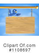Bluebird Clipart #1108697 by AtStockIllustration