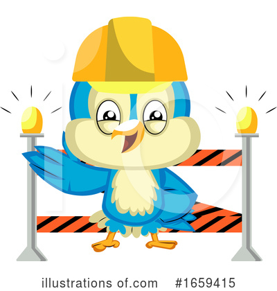 Royalty-Free (RF) Bluebird Clipart Illustration by Morphart Creations - Stock Sample #1659415