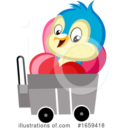 Royalty-Free (RF) Bluebird Clipart Illustration by Morphart Creations - Stock Sample #1659418