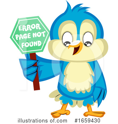 Royalty-Free (RF) Bluebird Clipart Illustration by Morphart Creations - Stock Sample #1659430