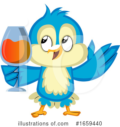 Royalty-Free (RF) Bluebird Clipart Illustration by Morphart Creations - Stock Sample #1659440