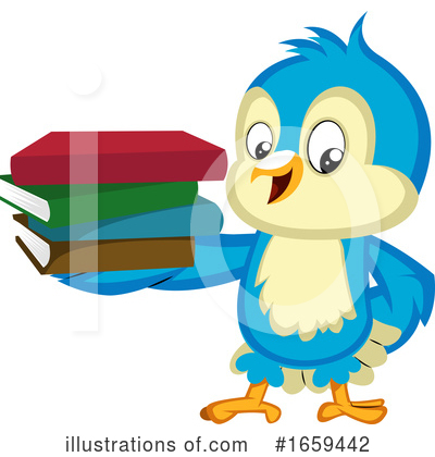 Royalty-Free (RF) Bluebird Clipart Illustration by Morphart Creations - Stock Sample #1659442