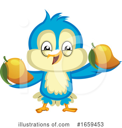 Royalty-Free (RF) Bluebird Clipart Illustration by Morphart Creations - Stock Sample #1659453