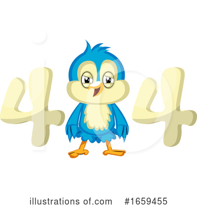 Royalty-Free (RF) Bluebird Clipart Illustration by Morphart Creations - Stock Sample #1659455