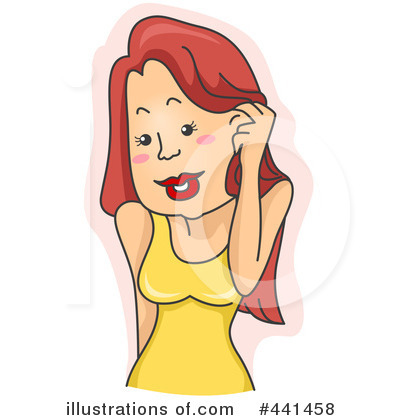 Royalty-Free (RF) Blushing Clipart Illustration by BNP Design Studio - Stock Sample #441458