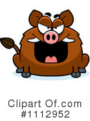 Boar Clipart #1112952 by Cory Thoman