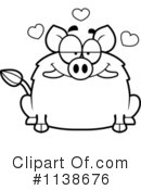 Boar Clipart #1138676 by Cory Thoman