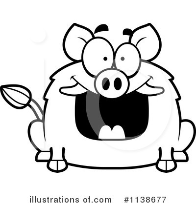 Royalty-Free (RF) Boar Clipart Illustration by Cory Thoman - Stock Sample #1138677