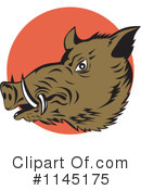 Boar Clipart #1145175 by patrimonio