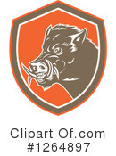 Boar Clipart #1264897 by patrimonio