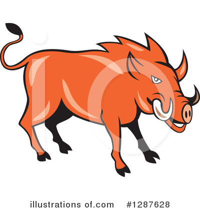 Boar Clipart #1287628 by patrimonio