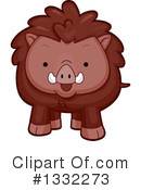 Boar Clipart #1332273 by BNP Design Studio