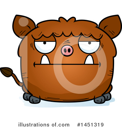 Royalty-Free (RF) Boar Clipart Illustration by Cory Thoman - Stock Sample #1451319
