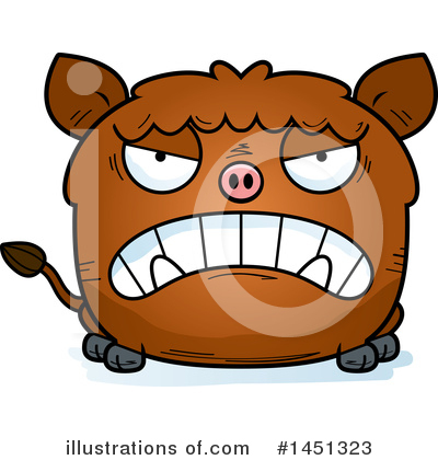 Royalty-Free (RF) Boar Clipart Illustration by Cory Thoman - Stock Sample #1451323