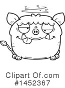 Boar Clipart #1452367 by Cory Thoman