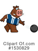 Boar Clipart #1530829 by Cory Thoman