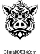 Boar Clipart #1807340 by AtStockIllustration