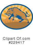Boar Clipart #229417 by patrimonio