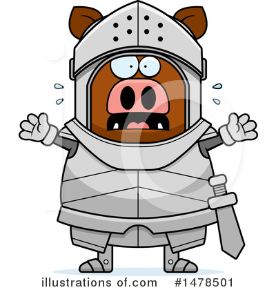 Royalty-Free (RF) Boar Knight Clipart Illustration by Cory Thoman - Stock Sample #1478501