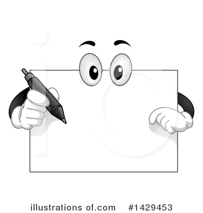 Royalty-Free (RF) Board Mascot Clipart Illustration by BNP Design Studio - Stock Sample #1429453