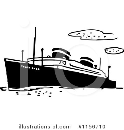 Royalty-Free (RF) Boat Clipart Illustration by BestVector - Stock Sample #1156710