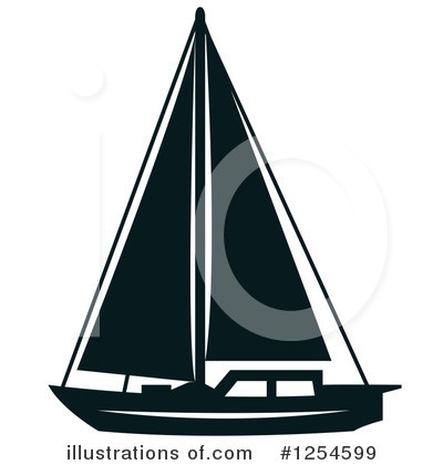 Royalty-Free (RF) Boat Clipart Illustration by Vector Tradition SM - Stock Sample #1254599