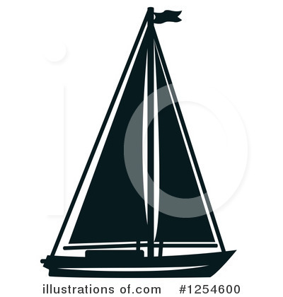 Royalty-Free (RF) Boat Clipart Illustration by Vector Tradition SM - Stock Sample #1254600