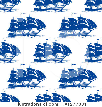 Royalty-Free (RF) Boat Clipart Illustration by Vector Tradition SM - Stock Sample #1277081