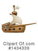 Boat Clipart #1434339 by AtStockIllustration