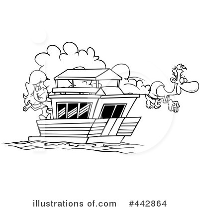 Boating Clipart #442864 by toonaday