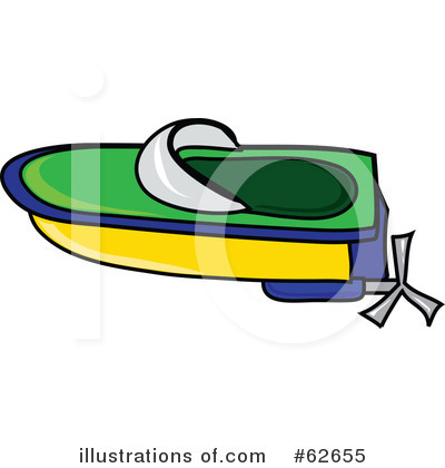 Royalty-Free (RF) Boat Clipart Illustration by Pams Clipart - Stock Sample #62655