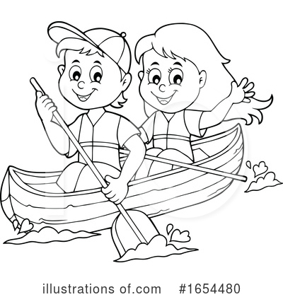 Royalty-Free (RF) Boating Clipart Illustration by visekart - Stock Sample #1654480