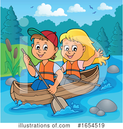 Royalty-Free (RF) Boating Clipart Illustration by visekart - Stock Sample #1654519