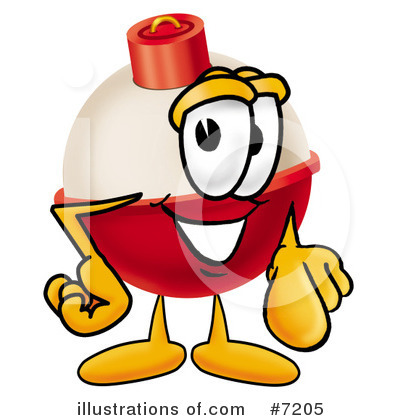 Royalty-Free (RF) Bobber Clipart Illustration by Mascot Junction - Stock Sample #7205