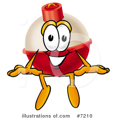 Royalty-Free (RF) Bobber Clipart Illustration by Mascot Junction - Stock Sample #7210
