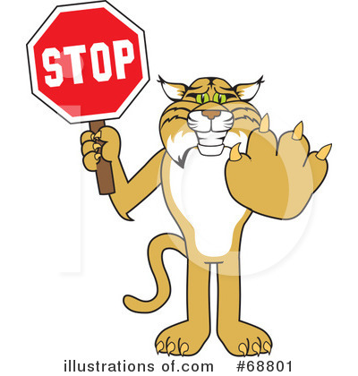 Stop Sign Clipart #68801 by Mascot Junction