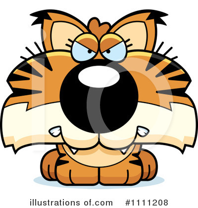 Royalty-Free (RF) Bobcat Clipart Illustration by Cory Thoman - Stock Sample #1111208